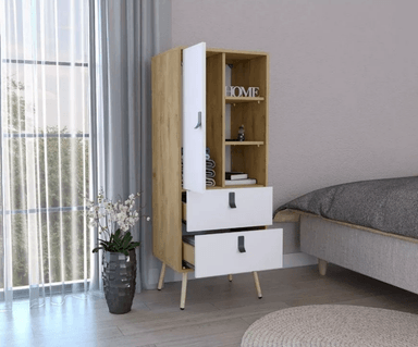 COMODA NACION MUEBLES KARZO COLOR MADERA