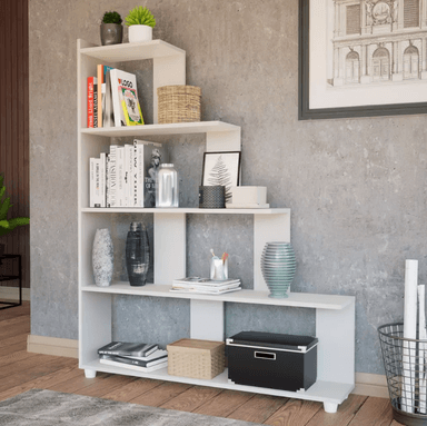 ESTANTE NACION MUEBLES MORTAL COLOR BLANCO