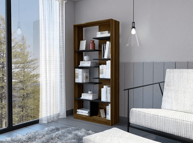 ESTANTE NACION MUEBLES POPCAP COLOR MARRÓN