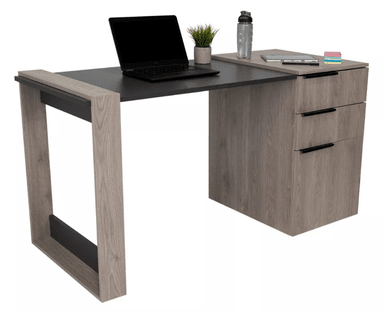 ESCRITORIO NACION MUEBLES TORE COLOR GRIS