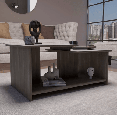 MESA DE CENTRO NACION MUEBLES THRU COLOR GRIS