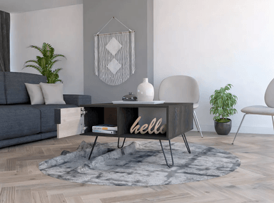 MESA DE CENTRO NACION MUEBLES NEVER COLOR CARBÓN