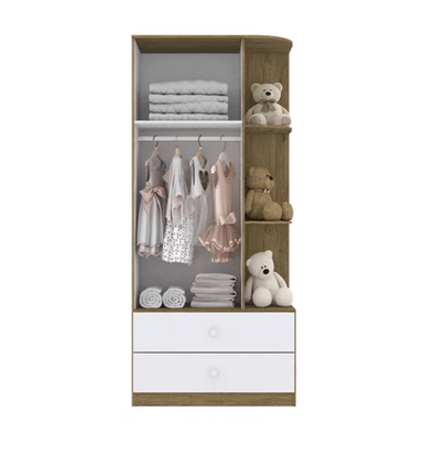 CLOSET NACION MUEBLES WSP COLOR CAFÉ