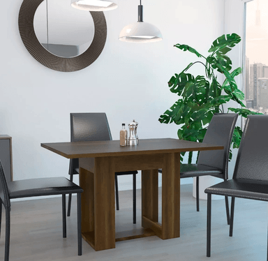 COMEDOR NACION MUEBLES FALL COLOR MARRÓN