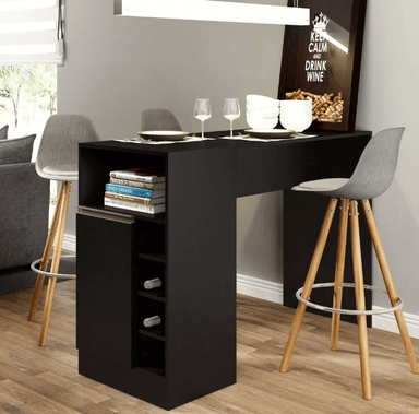 COMEDOR NACION MUEBLES HEART COLOR NEGRO