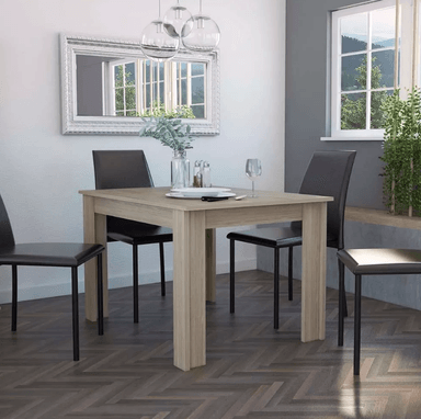 COMEDOR NACION MUEBLES VOID COLOR MADERA CLARA