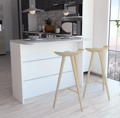 BARRA NACION MUEBLES VEGETTO COLOR BLANCO