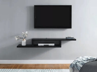MUEBLE PARA TV NACION MUEBLES OMAR COLOR NEGRO