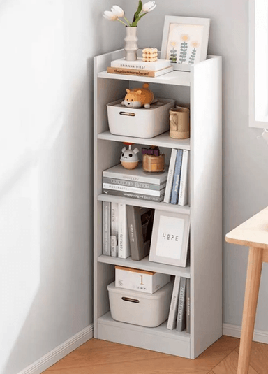 LIBRERO NACION MUEBLES RASTRO COLOR BLANCO