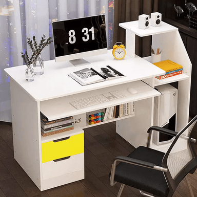 ESCRITORIO NACION MUEBLES STEVE COLOR BLANCO