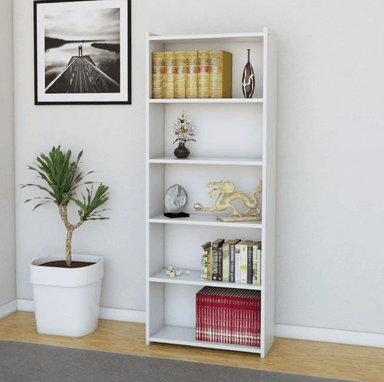 LIBRERO NACION MUEBLES MOVE COLOR BLANCO