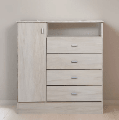 COMODA NACION MUEBLES MPF COLOR MADERA CLARA