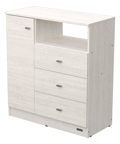 COMODA NACION MUEBLES JETT COLOR MADERA CLARA