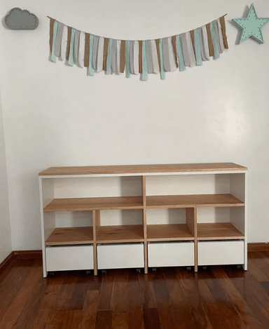 COMODA NACION MUEBLES PINPON COLOR MADERA