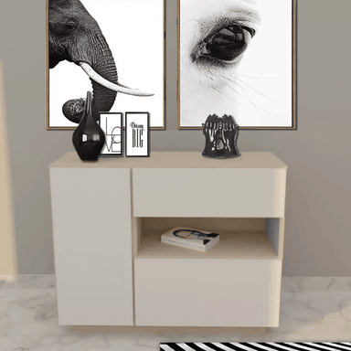 COMODA NACION MUEBLES LFANT COLOR BLANCO