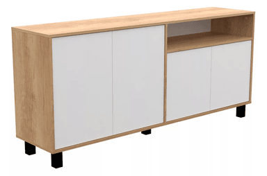 COMODA NACION MUEBLES KONAM COLOR MADERA