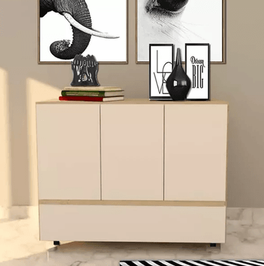 COMODA NACION MUEBLES NICO COLOR BLANCO