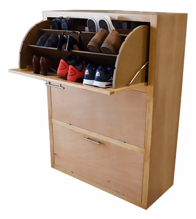 ZAPATERO NACION MUEBLES LKAS COLOR MADERA