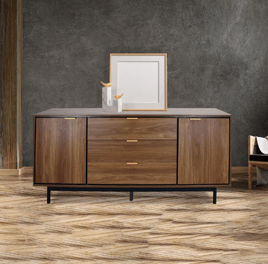 COMODA NACION MUEBLES XSB23 COLOR MARRÓN