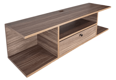 MUEBLE PARA TV NACION MUEBLES MMBA COLOR MARRÓN - 3