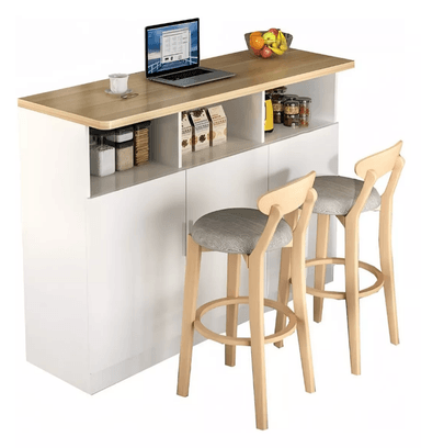 BARRA DE COCINA NACION MUEBLES EOYP COLOR BLANCO - 1