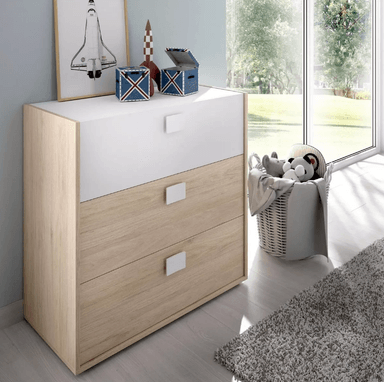 COMODA NACION MUEBLES PNVE COLOR MADERA