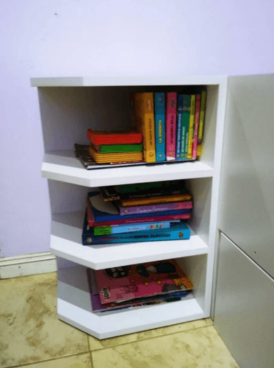 VELADOR NACION MUEBLES TCTY COLOR BLANCO