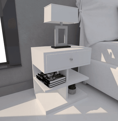 VELADOR NACION MUEBLES LMQA COLOR BLANCO