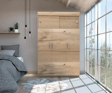 CLOSET NACION MUEBLES IBAC COLOR MADERA