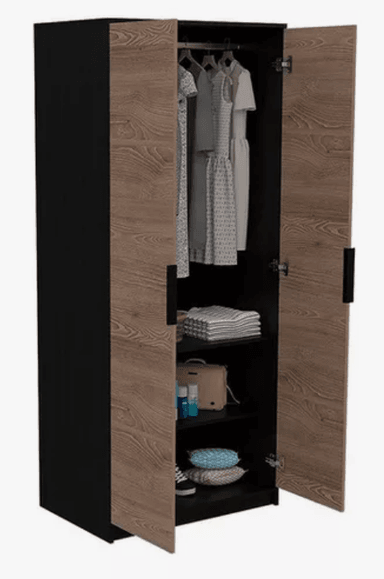 CLOSET NACION MUEBLES SYSR COLOR NEGRO - 3