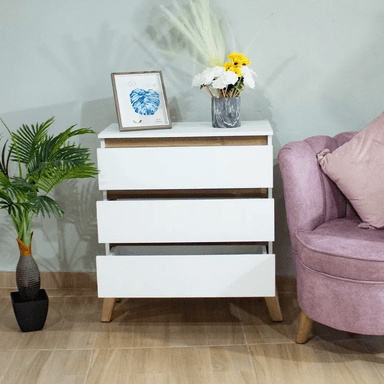 COMODA NACION MUEBLES GNML COLOR BLANCO