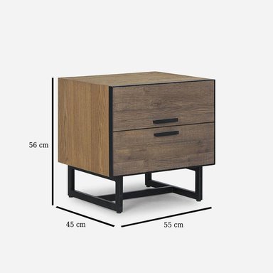 VELADOR RUSTICO SANTANA NACION MUEBLES - 3