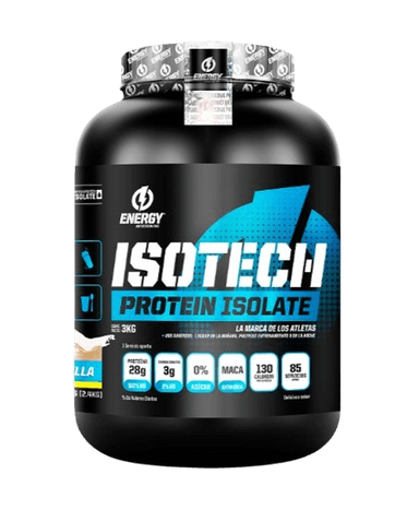 PROTEÍNA ENERGY NUTRITION ISOTECH 3 KG VAINILLA