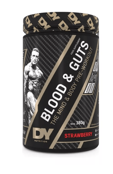 SUPLEMENTO DORIAN YATES PRE ENTRENO BLOOD AND GUTS 40SERV