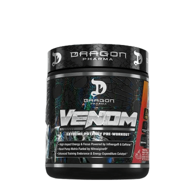 SUPLEMENTO DRAGON PHARMA LABS VENOM 40 SERVICIOS PRE ENTRENO