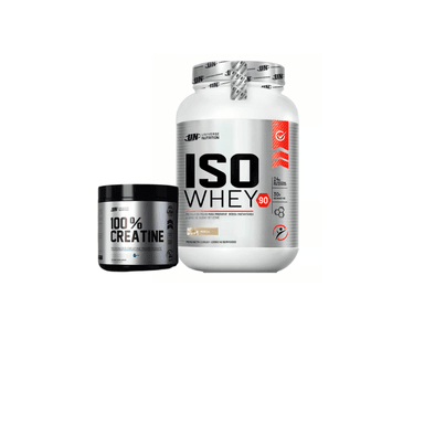 ISO WHEY 90 1.1 KG VAINILLA + 100% CREATINA UNIVERSE NUTRITION