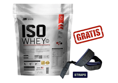 ISO WHEY 5KG VAINILLA + STRAPS