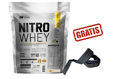 NITRO WHEY 5KG COOKIES + STRAPS