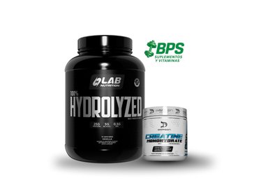 HIDROLIZADA LAB 5LB VAINILLA + CREATINA DRAGON PHARMA 300GR