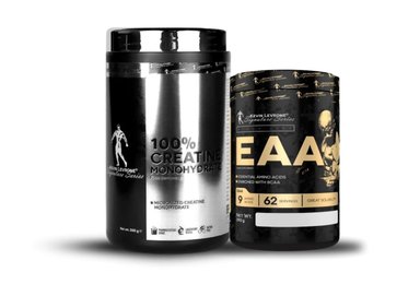 PACK CREATINA KEVIN LEVRONE 500 GR + EAA KEVIN LEVRONE 62 SERVICIOS