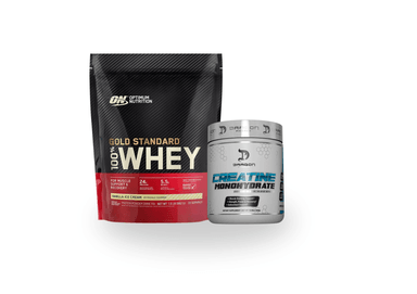 100% GOLD STANDARD WHEY 1.5LB + CREATINA DRAGON PHARMA 300GR