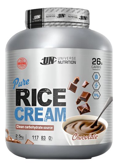 PURE RICE CREAM / CREMA DE ARROZ - UNIVERSE NUTRITION 2.5KG