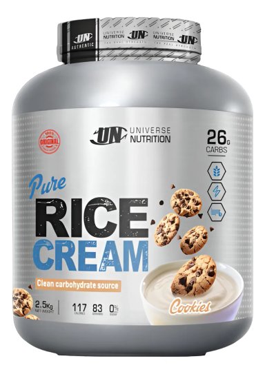 PURE RICE CREAM / CREMA DE ARROZ - UNIVERSE NUTRITION 2.5KG