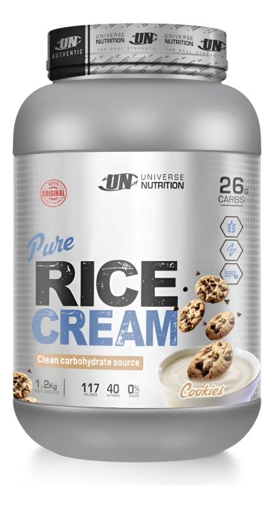 PURE RICE CREAM / CREMA DE ARROZ - UNIVERSE NUTRITION 1.2KG