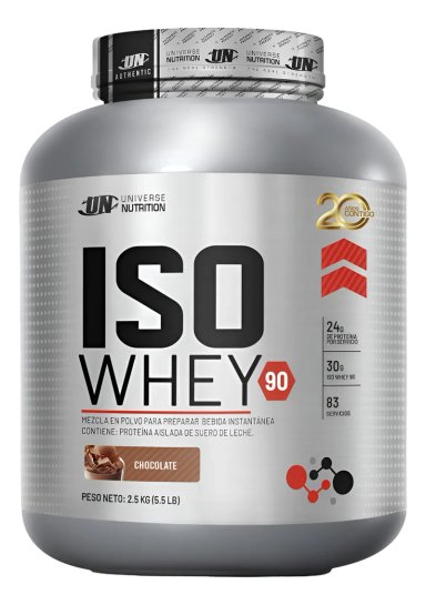 ISO WHEY 90 2.5 KG - PROTEÍNA ISOLATE UNIVERSE NUTRITION