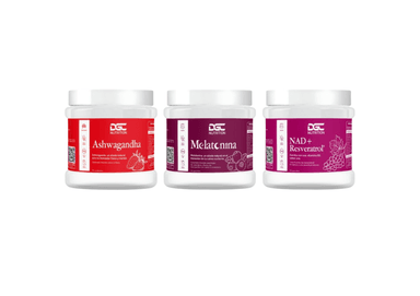 PACK BIENESTAR Y SALUD MELATONINA ASWAGANDHA NAD Y RESVERATROL 70GOMITAS