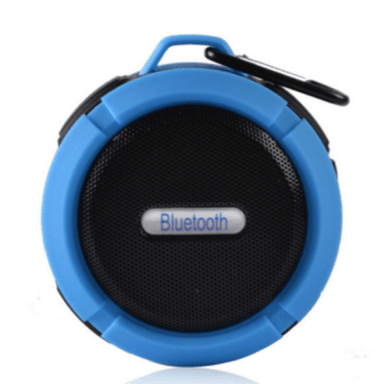 PARLANTE BLUETOOTH PORTATIL MANOS LIBRES MICROFONO DUCHA AZUL 5 W - 1