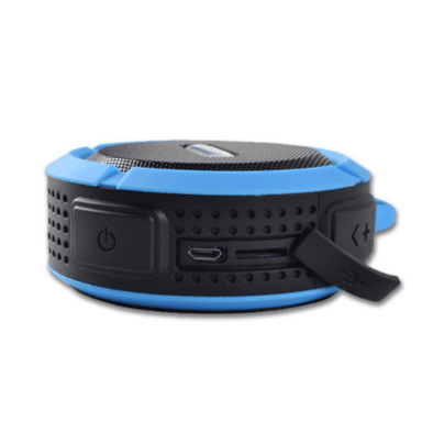 PARLANTE BLUETOOTH PORTATIL MANOS LIBRES MICROFONO DUCHA AZUL 5 W - 2