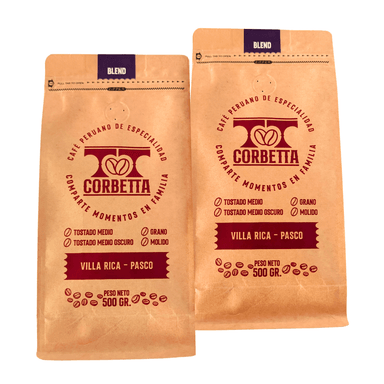 CAFÉ DE ESPECIALIDAD GRANO PACK 500 GR. VILLA RICA BLEND PURPLE - 3