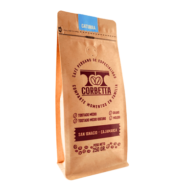 CAFÉ DE ESPECIALIDAD MOLIDO 250 GR. SAN IGNACIO CATURRA